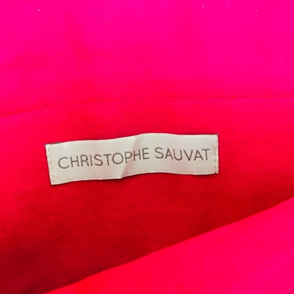 Christophe Sauvat Belt Bag Purse Rainbow Beaded - Picture 6 of 8